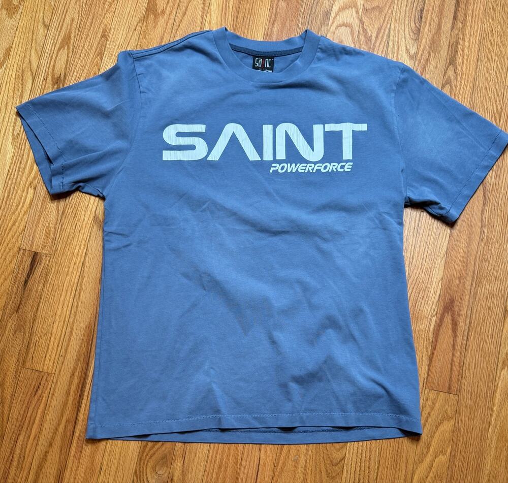 SAINT MXXXXXX Powerforce M6 T-Shirt Blue Size M
